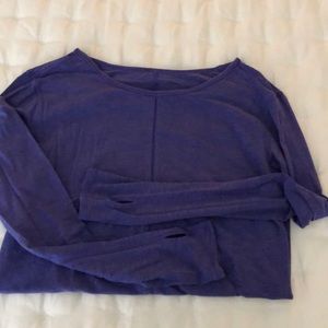 Lululemon long sleeved running top. Size 4